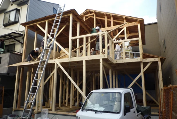 家が立つまで｜ホームアンドルーム｜京都市の新築戸建・中古戸建・マンション・土地・収益物件・賃貸物件・不動産売却のことなら 京都 不動産｜ホームアンドルームにおまかせください。11